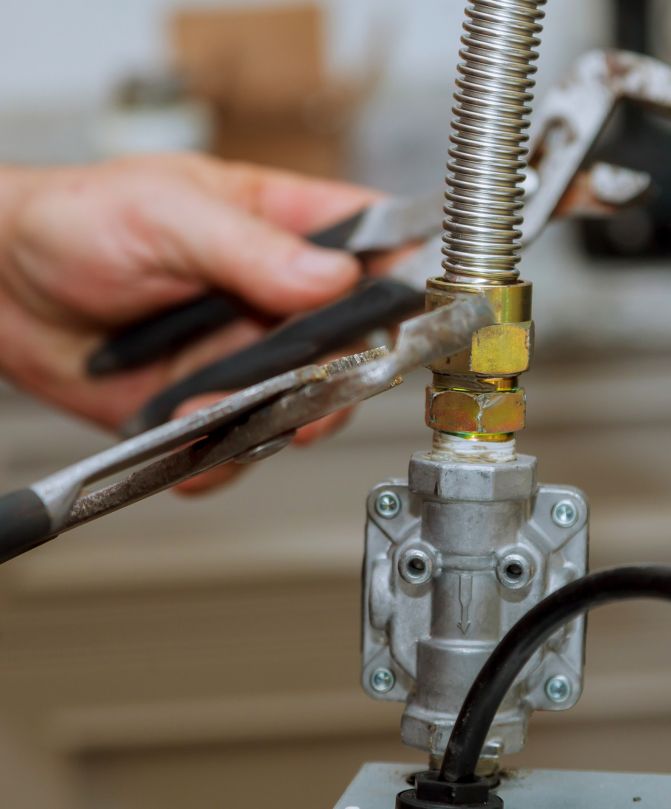 Gas line Installation